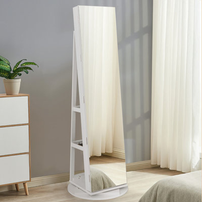 Armoire à bijoux avec miroir Brandley