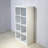 Smart Cube 8-Cube Organizer Storage With Opened Back Shelves,2 X 4 Cube Bookcase Book Shleves-1745096891