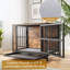 Mobilier de cage pour chien, niche pour chien