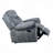 Two Tone Velvet Glider Recliner-2046101900