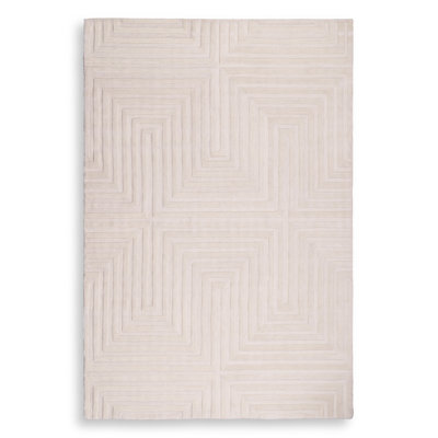 Breck Wool Geometric Area Rug