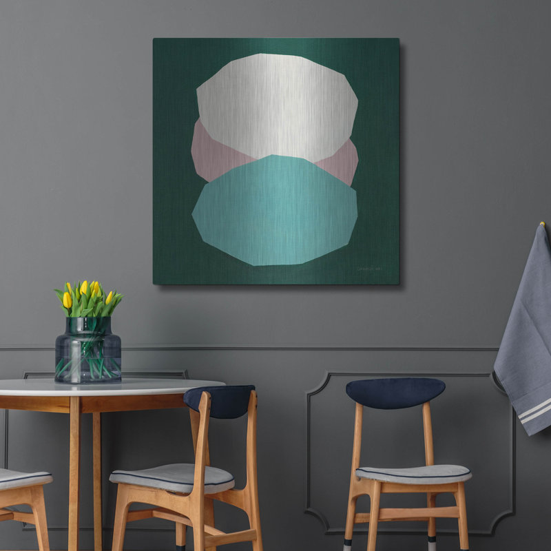  «Trio» par Danhui Nai, art mural en métal