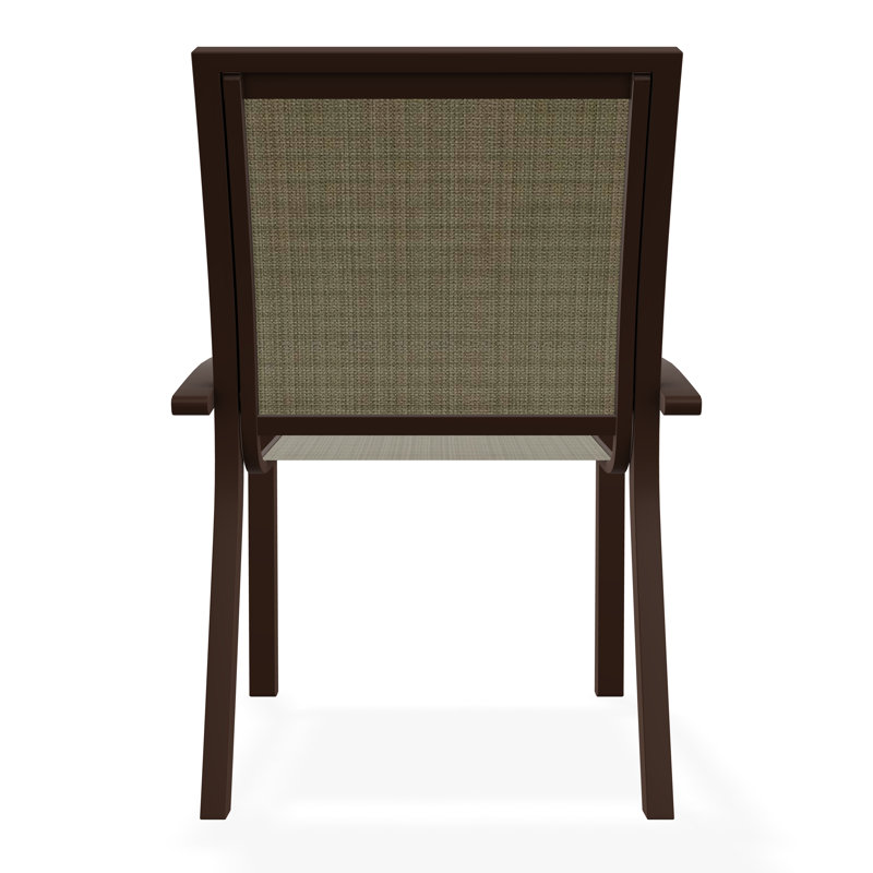 Chaise de café empilable Kendall, Kona, Pierre Elevation
