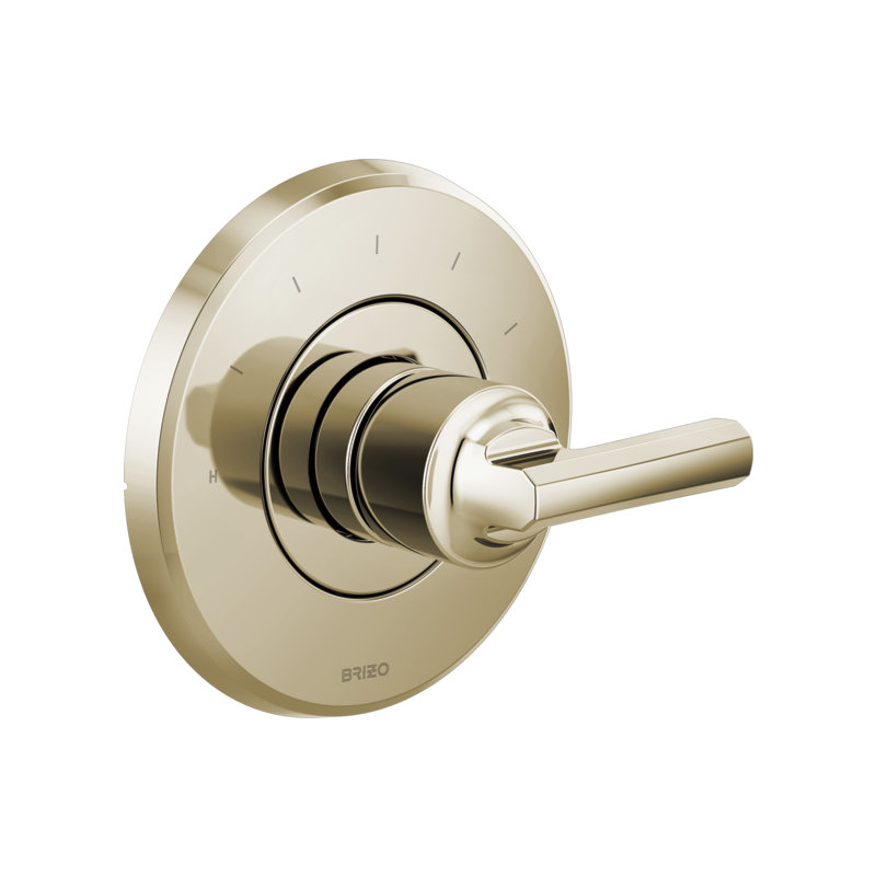 Levoir® Sensori® Thermostatic Valve Trim, Polished Nickel, Lever