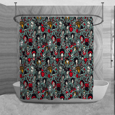 Temuge Shower Curtain