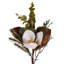 Vickerman 33" White Artificial Magnolia Swag.