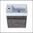 18"Wall-Mounting Bathroom Vanity With Ceramic Sink-1387299946
