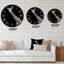 Gros plan, portrait d'une girafe I - horloge murale de ferme-60187520
