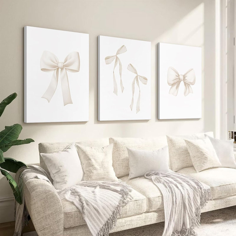 3 Piece Wrapped Canvas Wall Art