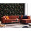 Papier peint adhésif Red Barrel Studio® Ebony Forest Flourish