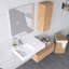 Meuble-lavabo mural 30 po avec résine