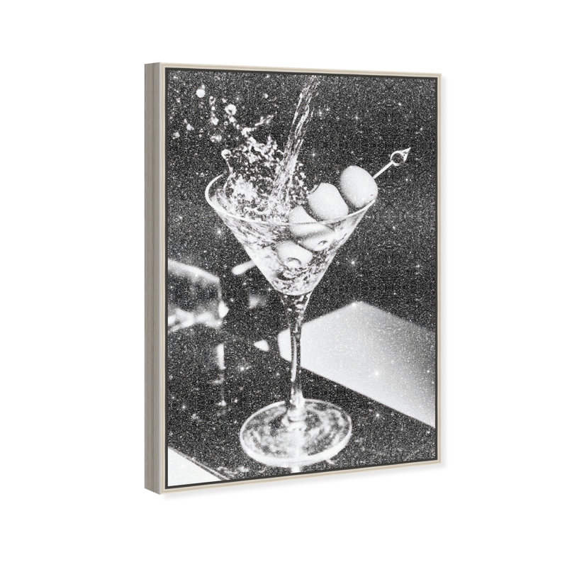 Chill Time III Print by Oliver Gal, 55"H x 37"W, Silver Floater Frame