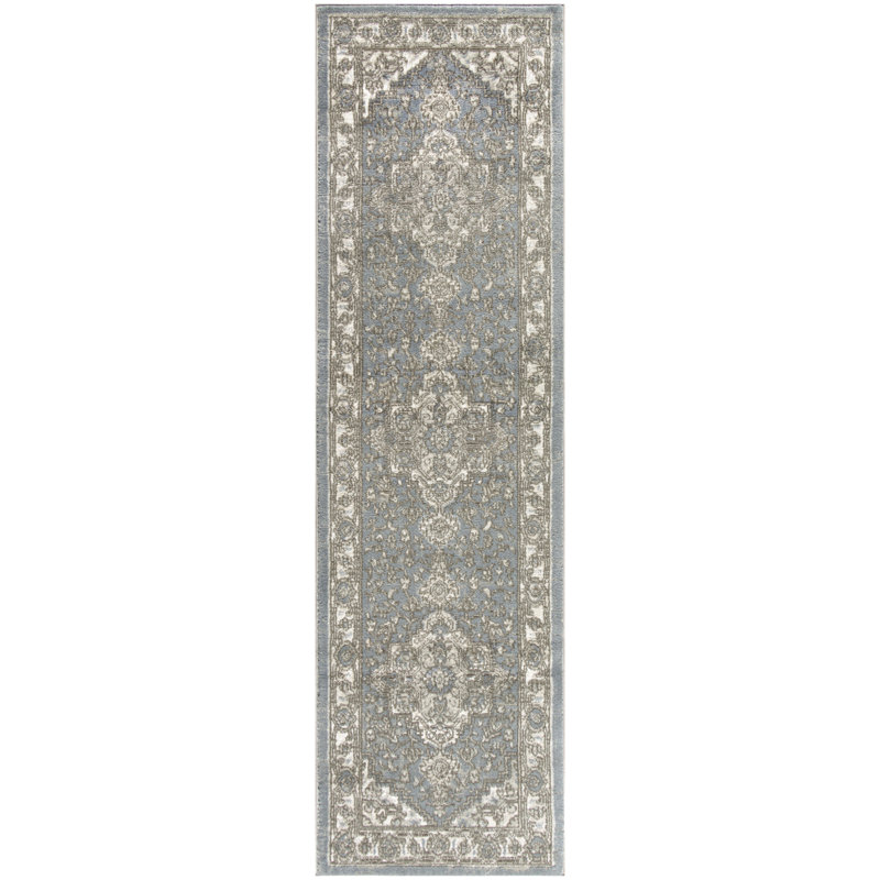 Tapis tissé à la machine Sereno, Tapis de couloir 2 pi 2 po x 7 pi 6 po
