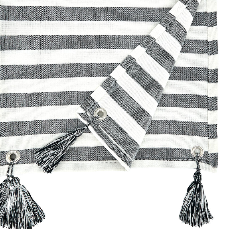 Striped 100% Cotton Table Runner