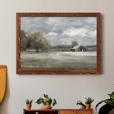 Country Quiet - Peinture sur toile encadrée