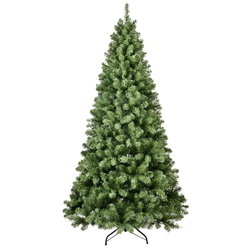 Arbre de Noël en PVC pré-éclairé avec 300 lumières UL, 7'
