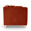 Laverton 3 Seater Velvet Flared Arm Sofa-1720207690