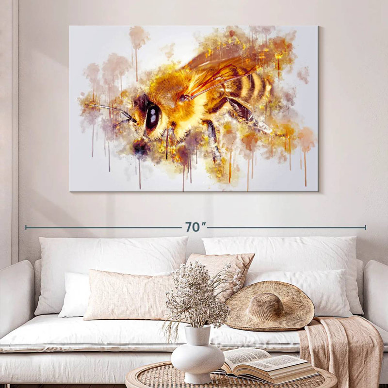 Colored Honey Bee