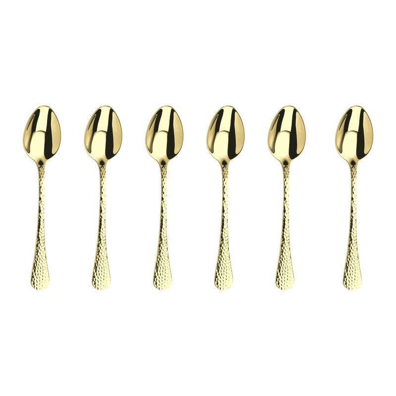 Arthur Price Champagne Avalon Stainless Steel Teaspoons (set of 6)