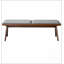 Banc Keira (tissu) Conception simple, confortable et durable, banc multifonctionnel