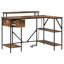 Desk With Drawer 120 X 79 X 86.5 Cm Engineered Wood-1630383948