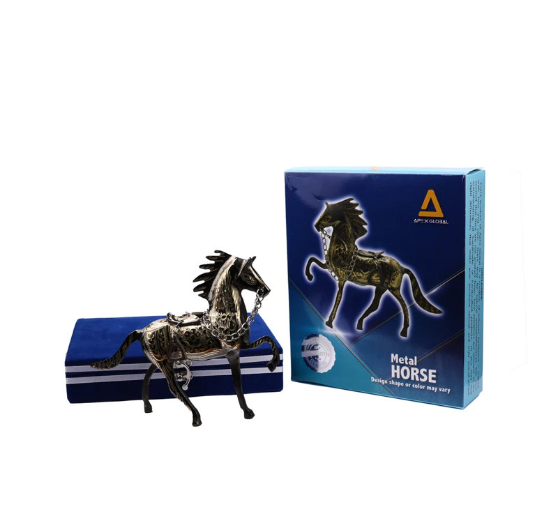 Figurine de cheval fabriquée à la main