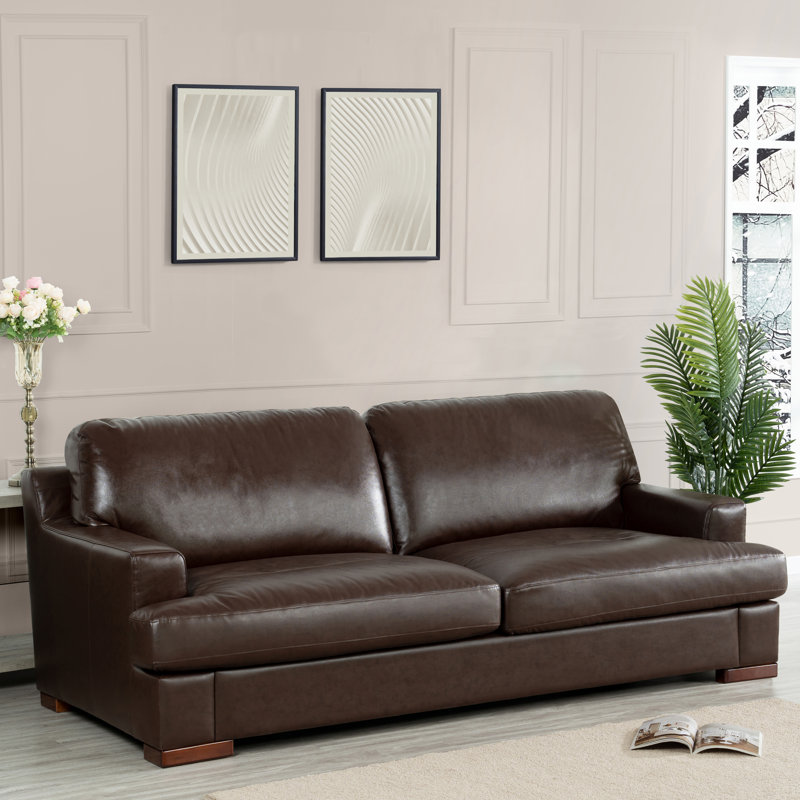 Ensemble de salon Mildenhall, Cuir espresso espresso