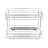 Melan 2-Tier Pull-out Cabinet Organizer Kitchen Shelves-2119252941