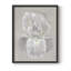 Iris blanc I, reproduction encadrée - bois massif-401403271-401403282