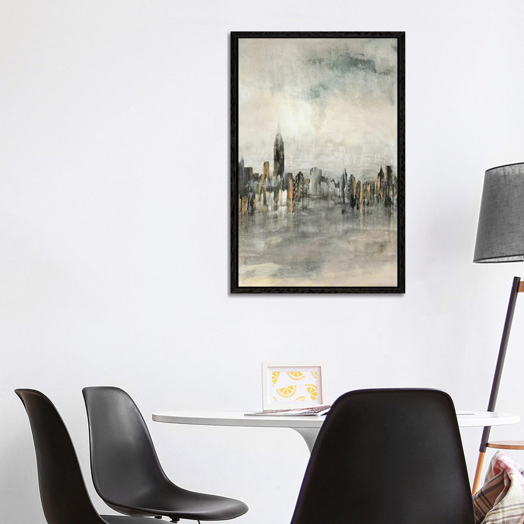 City Lights von Susan Jill - Galerie-umwickelte Leinwand Giclée auf Leinwand