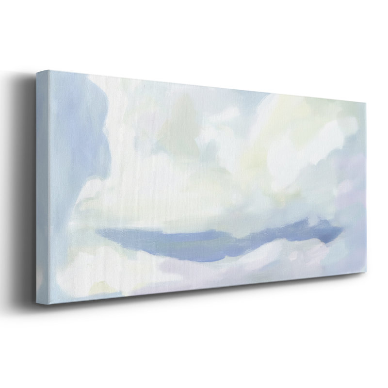 Série paysage - CCXII - Toile tendue avec châssis - Prêt à accrocher, H 12 po x l 30 po