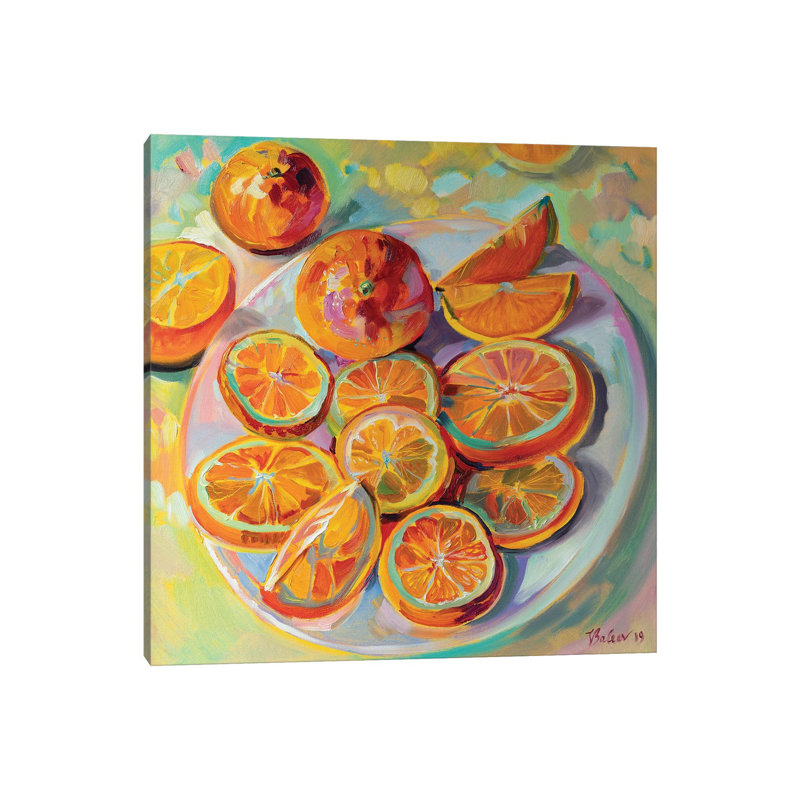 Oranges 1 Piece Wrapped Canvas Painting, 30.48 cm H x 30.48 cm W