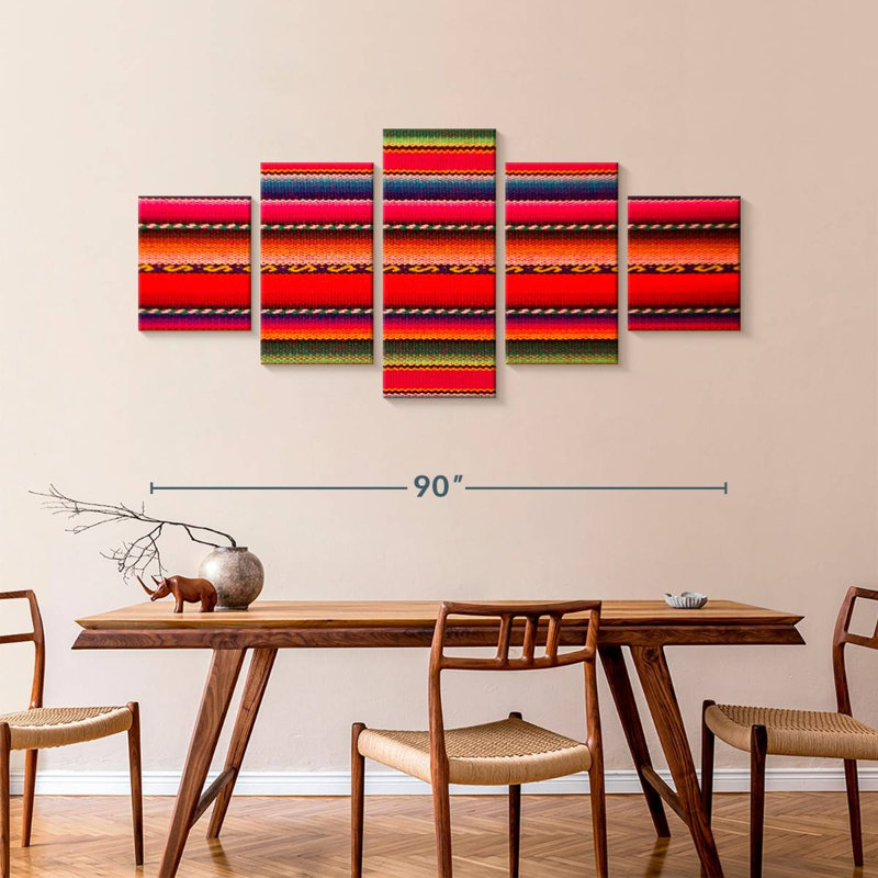Peruvian Fabric, 42" H x 92" W