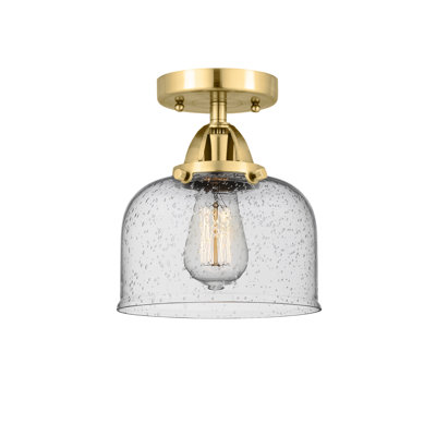 Glass Semi Flush Mount