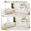 Canapé à trois places en mousse l 84,6 po x P 37,4 po x H 30 po Cloud Collection