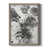 Toile avec cadre gris