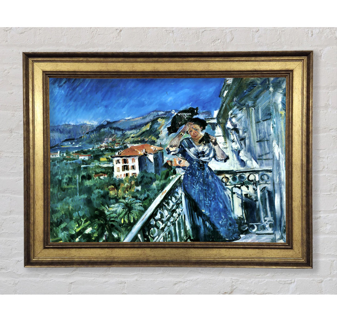 Lovis Corinth In Bordighera - Einzelner Bilderrahmen Kunstdrucke