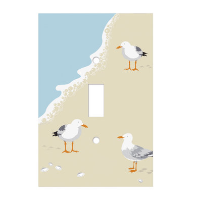 Landscape & Nature Themed 1 - Gang Toggle Light Switch Standard Wall Plate