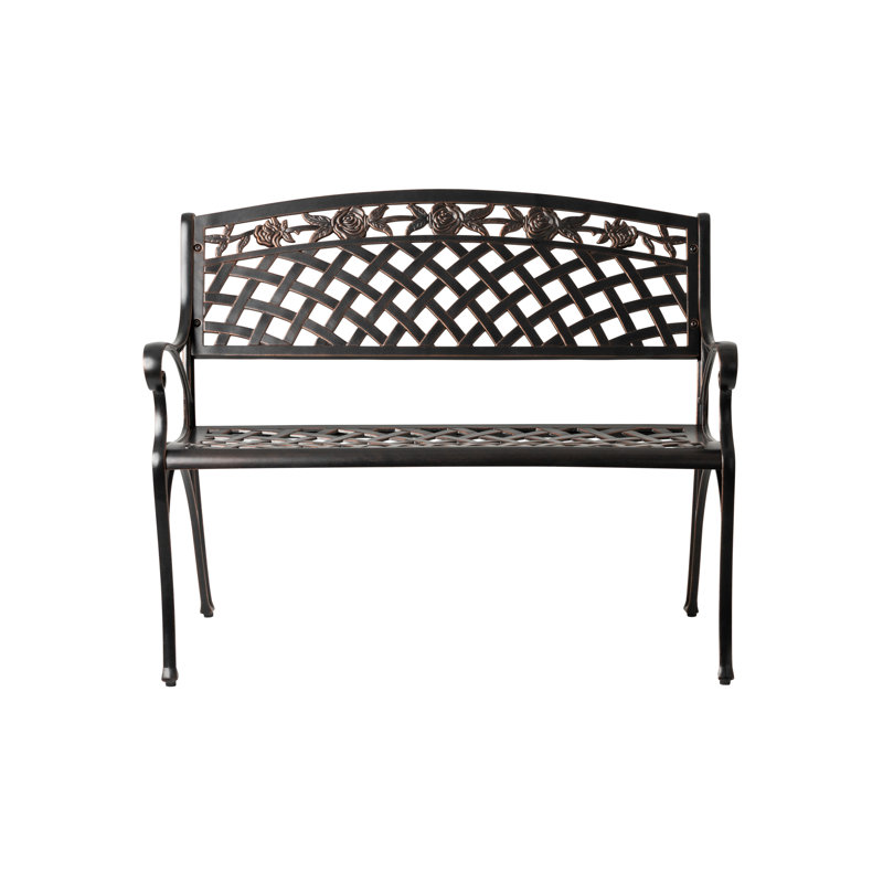 Banc en aluminium moulé Vistamar