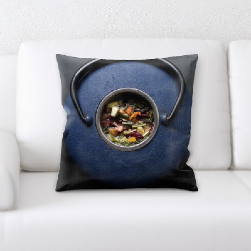 Microsuede Throw Pillow