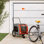 Pet Bike Trailer Oxford Fabric and Iron