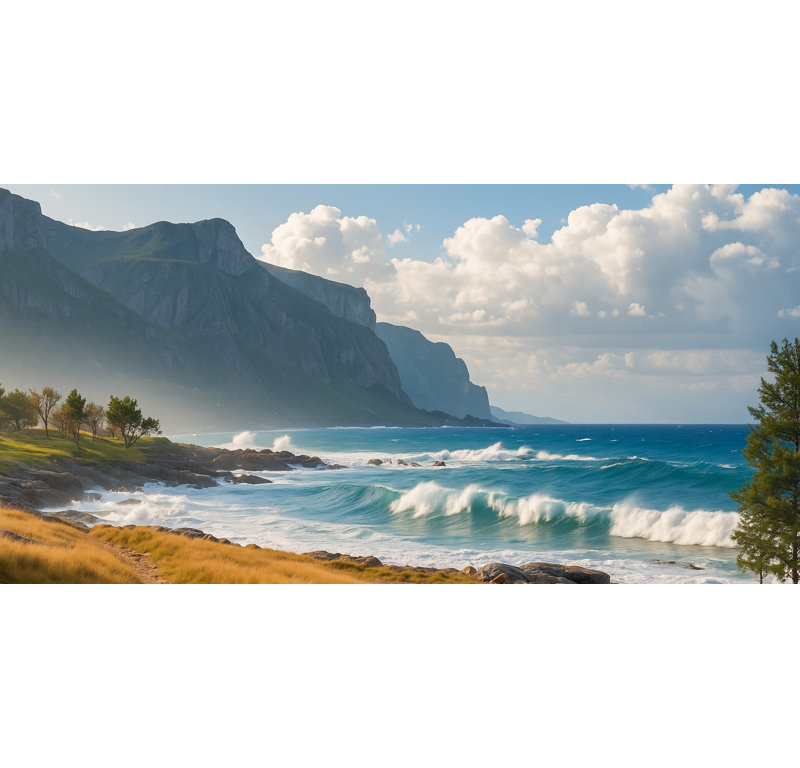 Art mural majestueux, 20 x 40, H 24 po x l 36 po