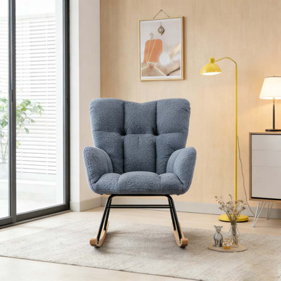 Chaise berçante Teddy