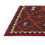 Tapis de zone rouge/noir contemporaine Palatino-1685173644