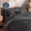 Silentnight Washed Cotton Rich Duvet Set-109728746-109728748