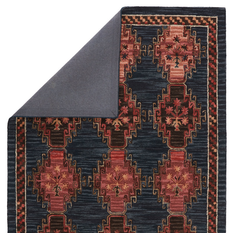 Rockford Wool Ikat Indoor Rug, Rectangle 8' x 10'