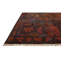 Shangri-La Hand Knotted Wool Area Rug in Red/Orange/Charcoal-127322689