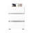 3 Drawer Filing Cabinet, Four Casters, Superior Top -White