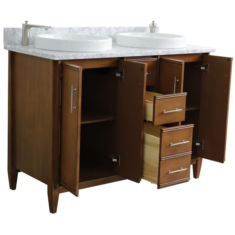 Ensemble de meuble-lavabo double 49 po Haugen