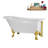 58" Streamlin Clawfoot Tub,Tray,Drain, Clawfeet-101628929-102219868